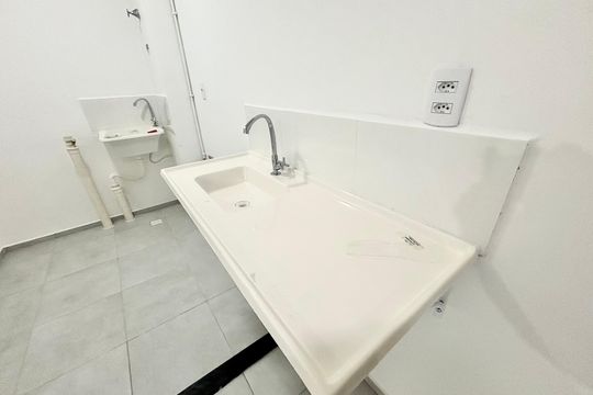 Cozinha de apartamento para alugar com 2 quartos, 45m² em Lageado, Ferraz de Vasconcelos