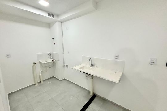 Cozinha de apartamento para alugar com 2 quartos, 45m² em Lageado, Ferraz de Vasconcelos
