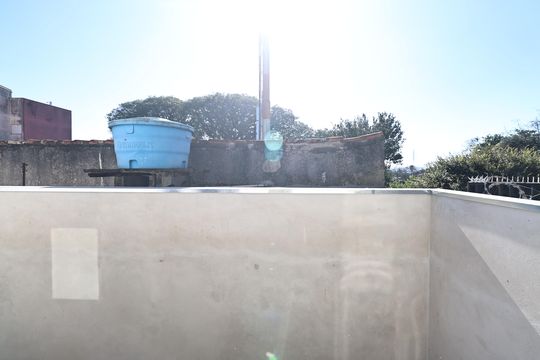Vista suite  de apartamento à venda com 2 quartos, 108m² em Vila Linda, Santo André
