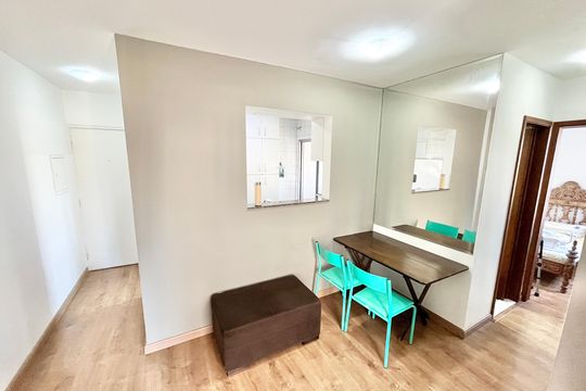 Sala de apartamento à venda com 2 quartos, 55m² em Vila Amélia, São Paulo