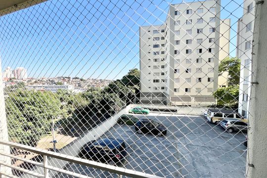 Varanda da Sala de apartamento à venda com 2 quartos, 55m² em Vila Amélia, São Paulo