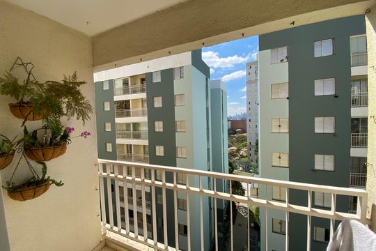 Varanda de apartamento à venda com 3 quartos, 61m² em Jaguaré, São Paulo