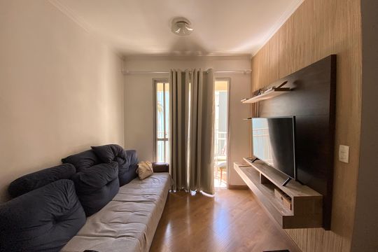Sala de apartamento à venda com 3 quartos, 61m² em Jaguaré, São Paulo