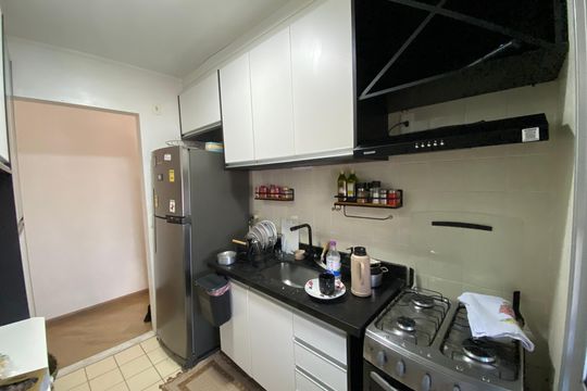 Cozinha de apartamento à venda com 3 quartos, 61m² em Jaguaré, São Paulo