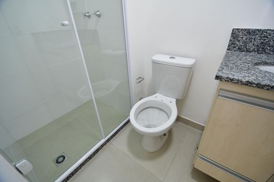 Banheiro Suíte de apartamento para alugar com 2 quartos, 52m² em Conceicao, Campinas