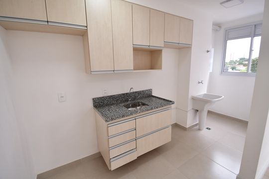 Cozinha de apartamento para alugar com 2 quartos, 52m² em Conceicao, Campinas