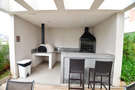Área comum - Churrasqueira de apartamento para alugar com 2 quartos, 52m² em Conceicao, Campinas