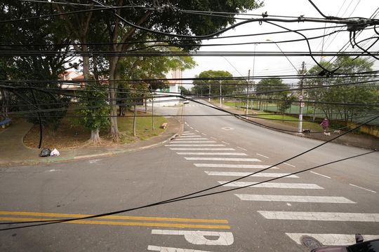 Vista da Sacada de casa à venda com 3 quartos, 212m² em Vila Camilópolis, Santo André