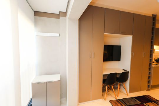 Quarto de kitnet/studio para alugar com 1 quarto, 24m² em Paraíso, São Paulo
