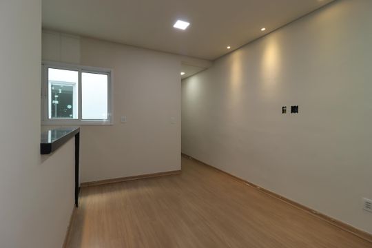 Sala de apartamento à venda com 2 quartos, 108m² em Vila Guaraciaba, Santo André