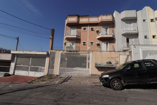 Fachada de apartamento à venda com 2 quartos, 108m² em Vila Guaraciaba, Santo André
