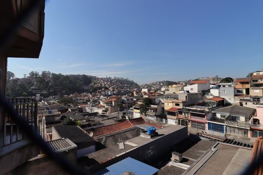 Vista da Sacada da Suíte de apartamento à venda com 2 quartos, 108m² em Vila Guaraciaba, Santo André