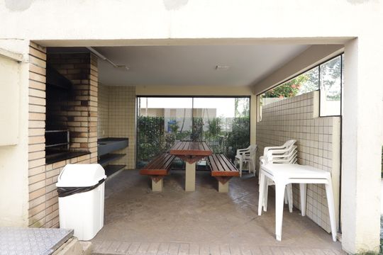 Área comum - Churrasqueira de apartamento à venda com 3 quartos, 65m² em Vila Morumbi, São Paulo