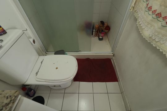 Banheiro de apartamento à venda com 2 quartos, 54m² em Cambuci, São Paulo