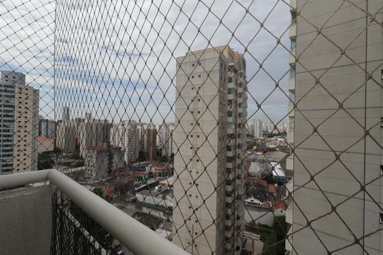 Varanda da Sala de apartamento à venda com 2 quartos, 54m² em Cambuci, São Paulo