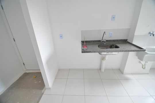 Cozinha de apartamento à venda com 3 quartos, 66m² em Botafogo, Campinas