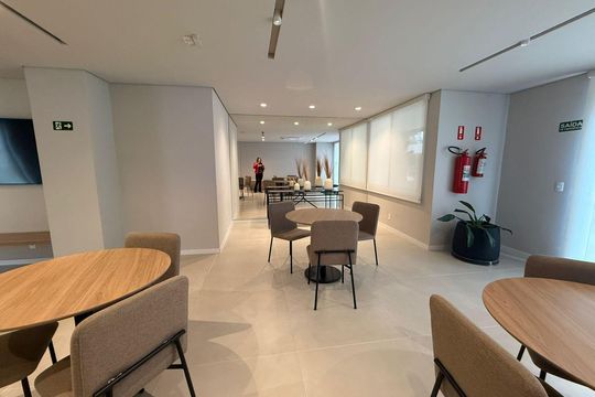 Área comum de apartamento para alugar com 2 quartos, 70m² em Jardim Brasil, Campinas