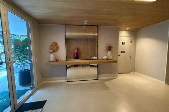Área comum de apartamento para alugar com 2 quartos, 70m² em Jardim Brasil, Campinas