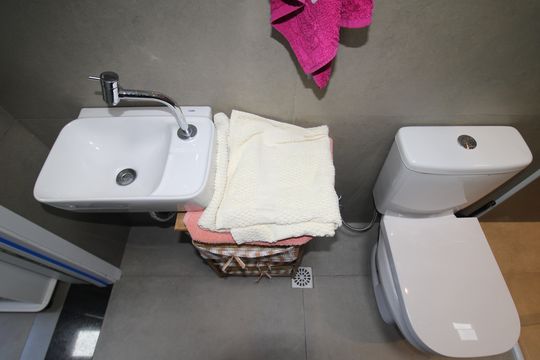 Banheiro de casa para alugar com 2 quartos, 60m² em Mandaqui, São Paulo