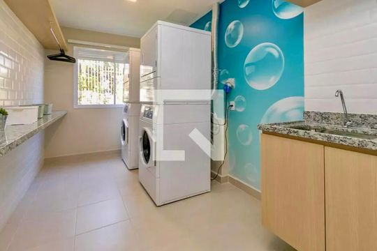 Lavanderia  de apartamento à venda com 1 quarto, 27m² em Jardim Mirante, São Paulo