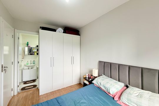 Suíte  de apartamento à venda com 1 quarto, 27m² em Jardim Mirante, São Paulo