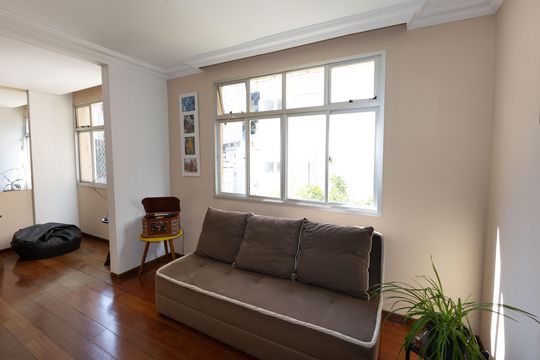 Sala 2 de apartamento para alugar com 3 quartos, 142m² em Santa Lúcia, Belo Horizonte