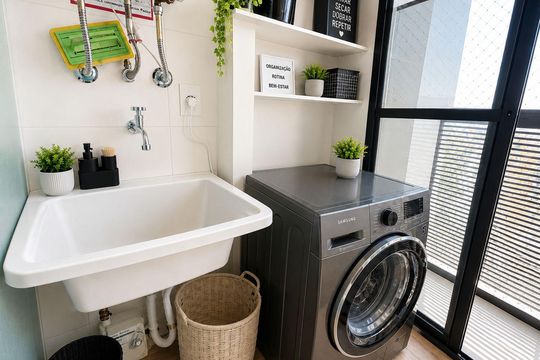 Área de Serviço de apartamento à venda com 2 quartos, 64m² em Centro, Osasco
