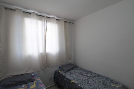 Quarto de apartamento para alugar com 2 quartos, 52m² em Jardim Guanabara, Belo Horizonte