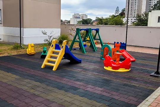 Área comum - Playground de apartamento para alugar com 2 quartos, 42m² em Parque Reboucas, São Paulo