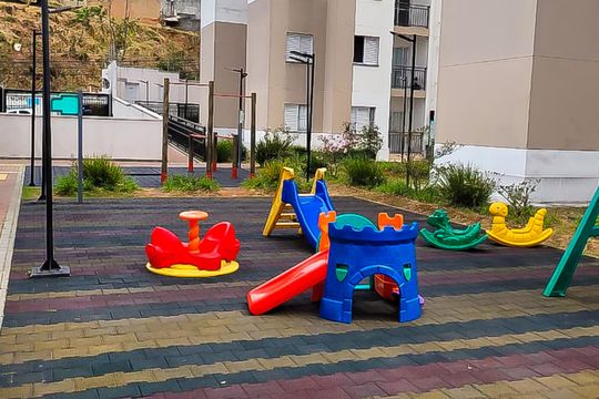 Área comum - Playground de apartamento para alugar com 2 quartos, 42m² em Parque Reboucas, São Paulo