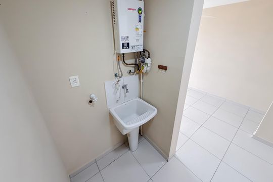 Cozinha e Área de Serviço de apartamento à venda com 1 quarto, 40m² em Ipiranga, São Paulo