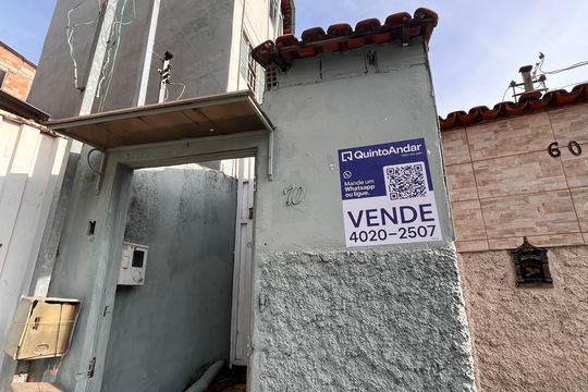 PLAQUINHA ISZK-96 INSTALADA NO DIA 10/06/26 de casa à venda com 2 quartos, 90m² em Betânia, Belo Horizonte