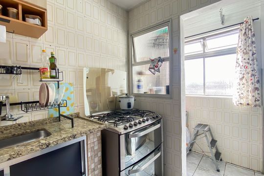 Cozinha de apartamento à venda com 2 quartos, 53m² em Engenheiro Goulart, São Paulo