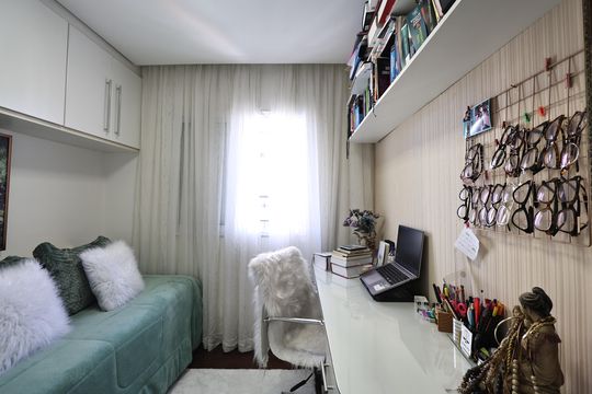 Quarto 1 de apartamento à venda com 2 quartos, 58m² em Campestre, Santo André