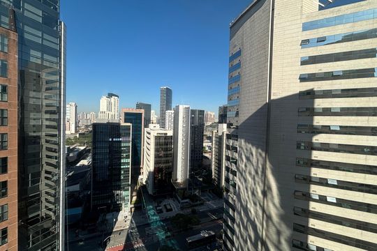 Vista de apartamento à venda com 1 quarto, 33m² em Vila Olímpia, São Paulo