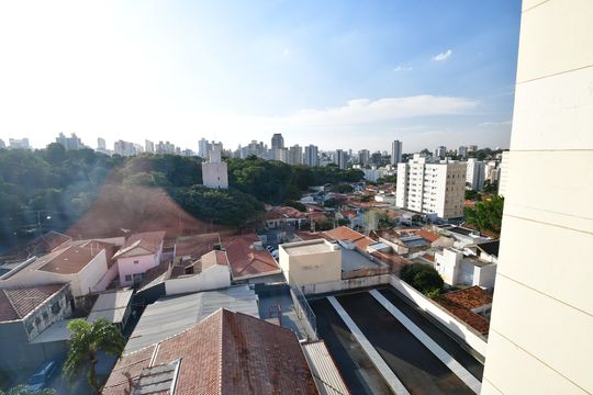 Quarto - Vista de apartamento à venda com 1 quarto, 64m² em Jardim Proença, Campinas