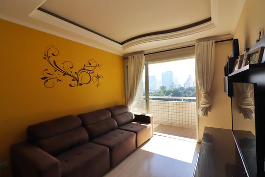 Sala  de apartamento à venda com 3 quartos, 78m² em Baeta Neves, São Bernardo do Campo