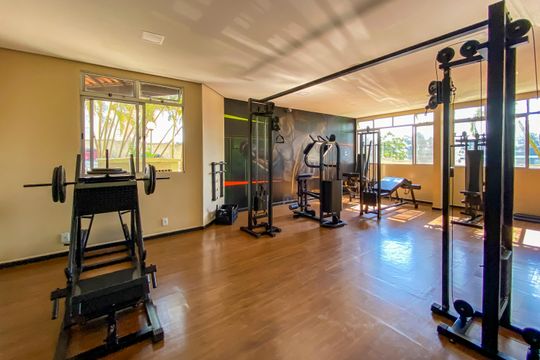 Área comum - Academia de apartamento à venda com 3 quartos, 60m² em Parque Marajoara, Santo André