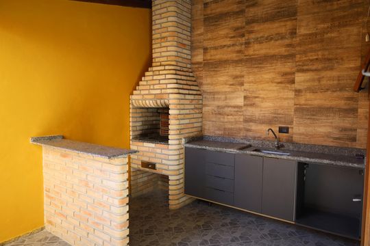 Área  de serviço de casa à venda com 3 quartos, 133m² em Vila Constancia, São Paulo