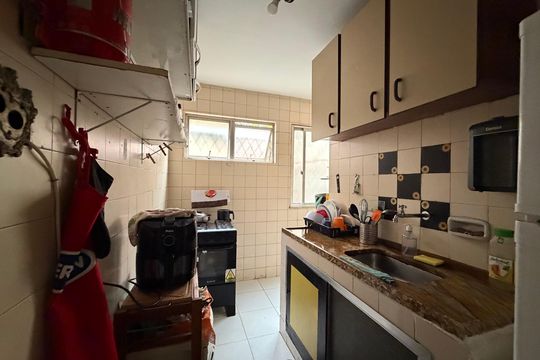 Cozinha de apartamento para alugar com 3 quartos, 59m² em Freguesia (jacarepaguá), Rio de Janeiro