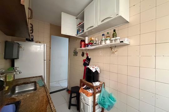 Cozinha de apartamento para alugar com 3 quartos, 59m² em Freguesia (jacarepaguá), Rio de Janeiro