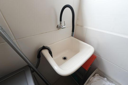 Cozinha e Área de Serviço de kitnet/studio à venda com 1 quarto, 37m² em Bela Vista, São Paulo