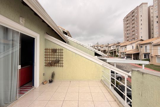 Varanda de casa de condomínio à venda com 3 quartos, 111m² em Jardim Colonial, Jundiaí