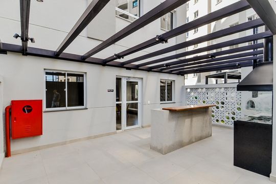 Área comum - Churrasqueira de apartamento para alugar com 2 quartos, 44m² em Vila das Bandeiras, Guarulhos