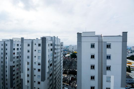 Vista da Área de Serviço de apartamento para alugar com 2 quartos, 44m² em Vila das Bandeiras, Guarulhos