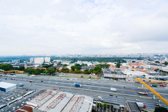 Vista da Suíte de apartamento para alugar com 2 quartos, 44m² em Vila das Bandeiras, Guarulhos