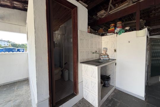Terraço de casa à venda com 3 quartos, 140m² em Taquara, Rio de Janeiro
