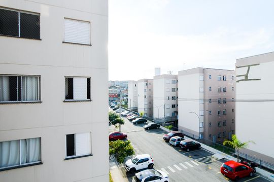 Vista do Quarto  de apartamento para alugar com 2 quartos, 44m² em Vila Alzira, Guarulhos