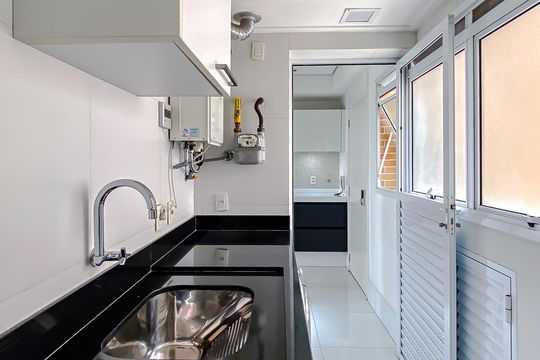 Área de Serviço de apartamento para alugar com 2 quartos, 178m² em Barra Funda, São Paulo