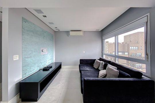 Sala de apartamento à venda com 2 quartos, 178m² em Barra Funda, São Paulo